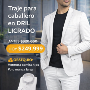 ELEGANTES TRAJES PARA CABALLERO