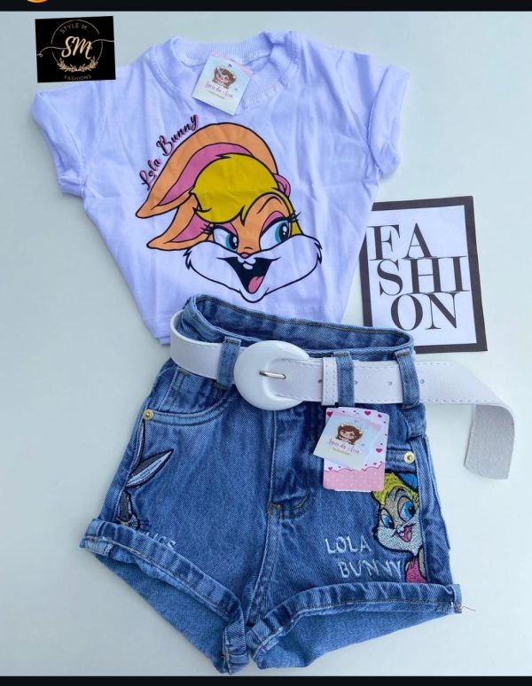CONJUNTO DE SHORT PARA NIÑA - Imagen 23