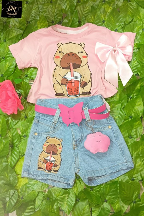 CONJUNTO DE SHORT PARA NIÑA - Imagen 16