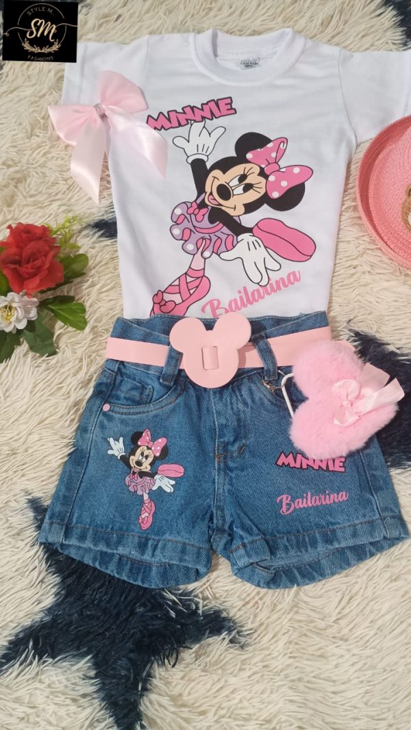 CONJUNTO DE SHORT PARA NIÑA - Imagen 14