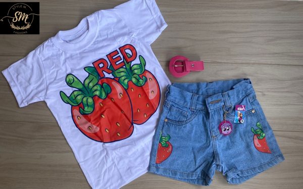 CONJUNTO DE SHORT PARA NIÑA - Imagen 10