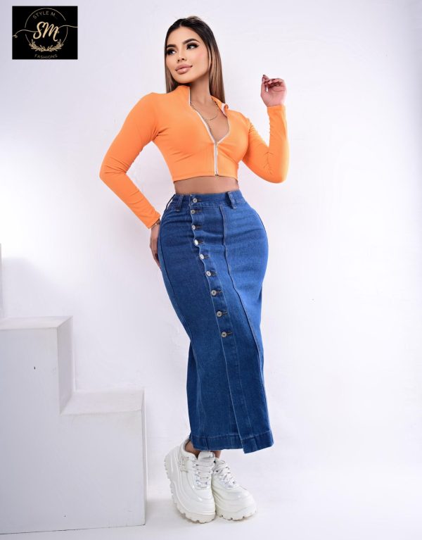 FALDA DENIM - Imagen 4