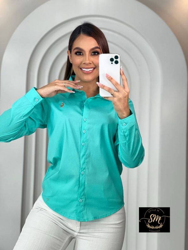 ELEGANTES CAMISAS MANGA LARGA PARA DAMA - Imagen 11