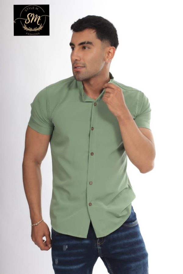 CAMISA MANGA CORTA PARA CABALLERO - Imagen 2