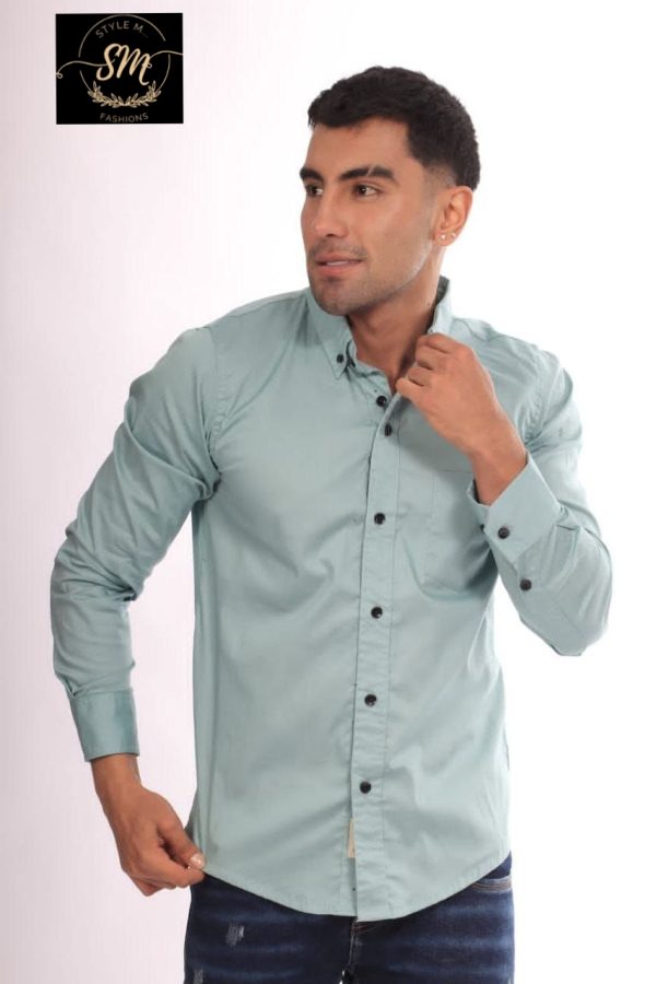 CAMISA MANGA LARGA PARA CABALLERO - Imagen 17