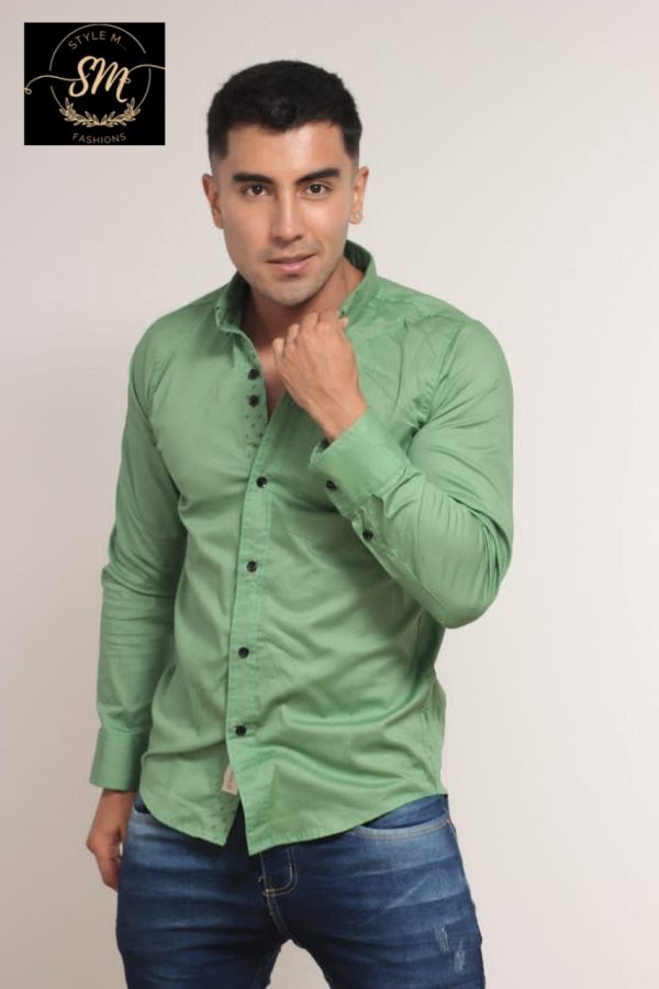 CAMISA MANGA LARGA PARA CABALLERO - Imagen 20