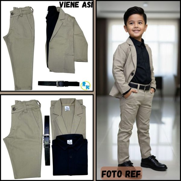 TRAJE FORMAL PARA NIÑO