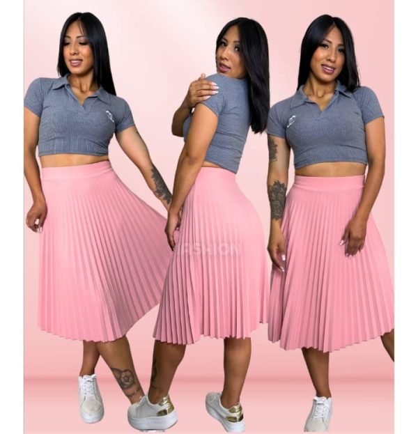 FALDA PLISADA  3/4 - Imagen 6