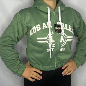 SUDADERA ESTAMPADA PARA DAMA