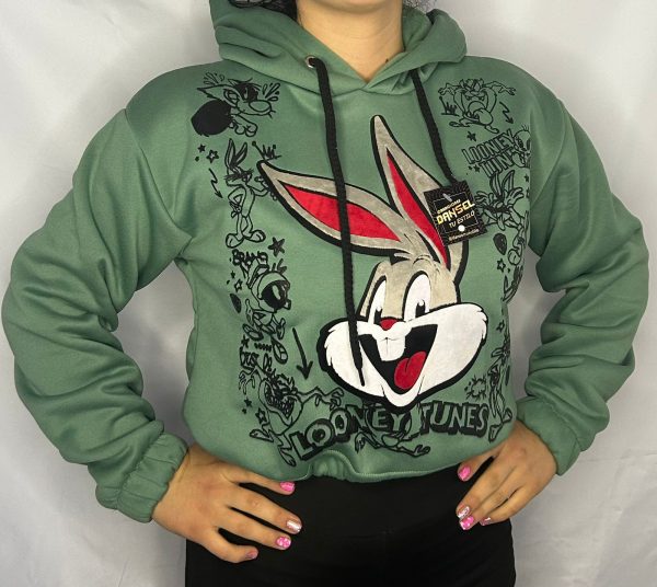 SUDADERA ESTAMPADA PARA DAMA - Imagen 9