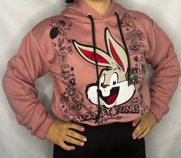 SUDADERA ESTAMPADA PARA DAMA