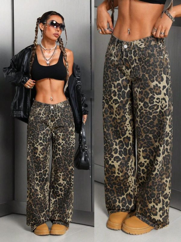 PANTALON DRIL CON DISEÑO EN TENDENCIA