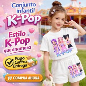 CONJUNTO PARA NIÑA K-POP